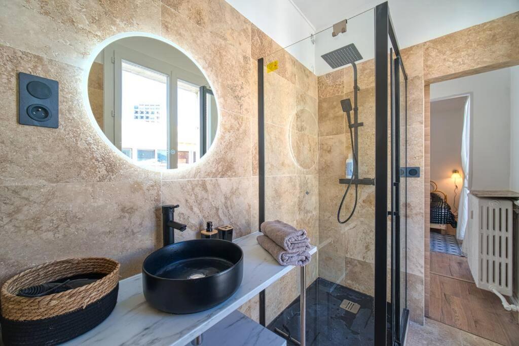 Appartement Tout Equipe Vieux Port 4 Couchages Marsella Exterior foto